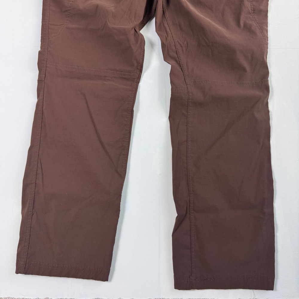 Eddie Bauer First Ascent Guide Pro Pants Mens 40x32 Brown Hiking Outdoor Utility - Picture 8 of 11